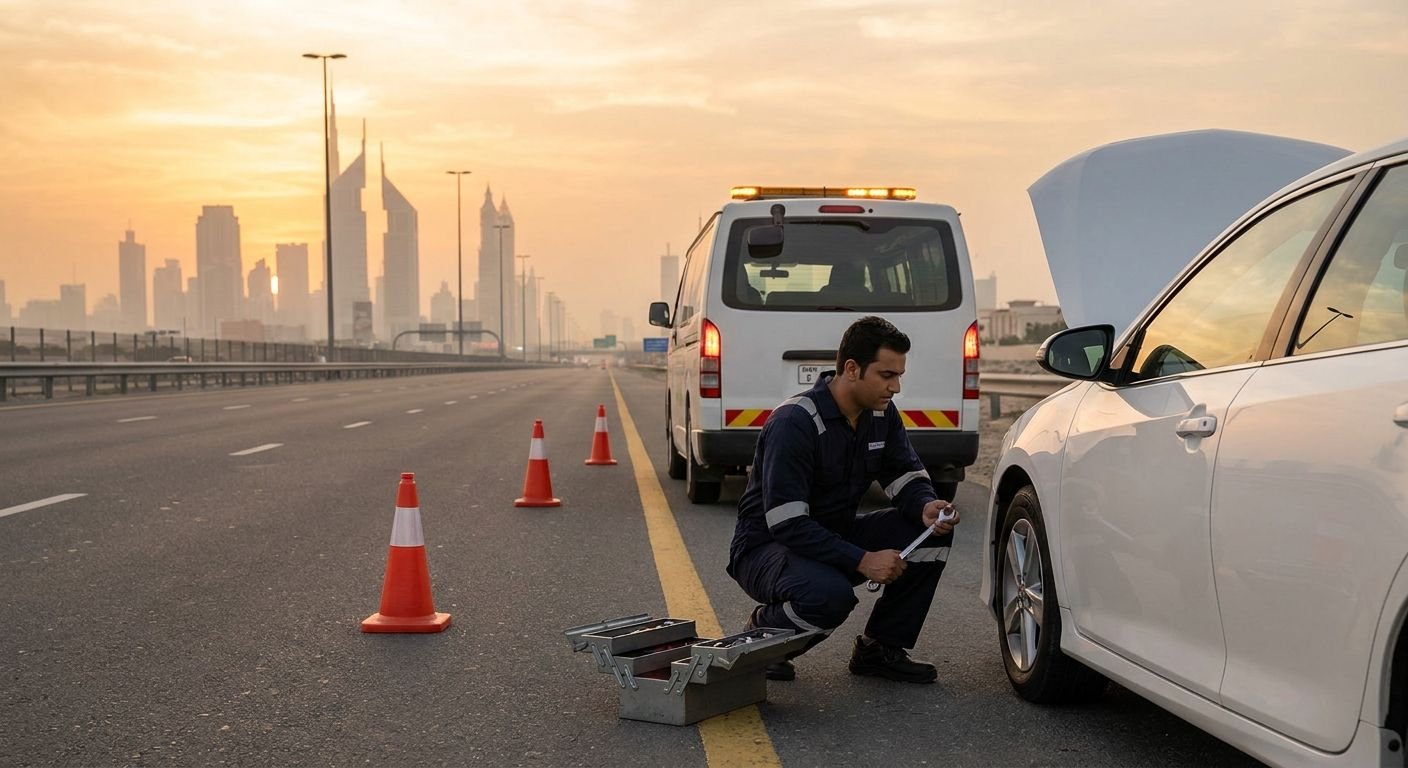 Roadside Assistance in Dubai